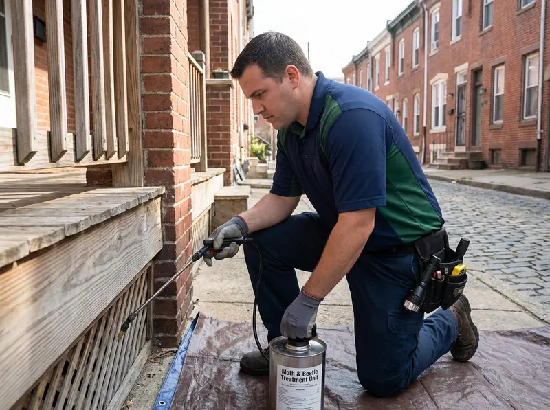 Moth Beetle Control in Philadelphia, PA